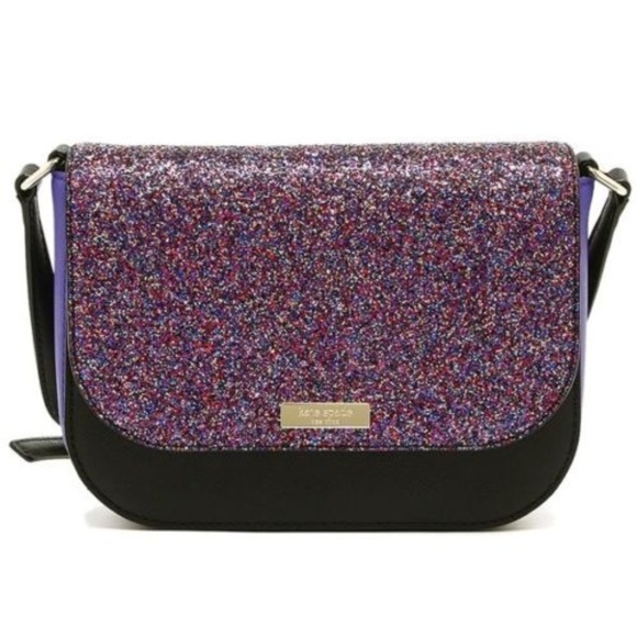 Kate Spade Laurel Way Glitter Crossbody Bag - Picture 1 of 8